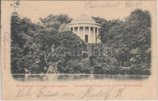 1899 Kismarton, Eisenstadt; Leopoldina templom / church (EK)