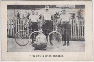 FTC póló bajnok csapata / bicycles, Hungarian polo champions