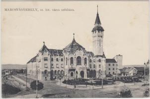 Marosvásárhely, Városháza, kiadja Porjes S. Sándor / town hall (EK)