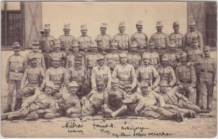 Kézdivásárhely, magyar katonák csoportképe / Hungarian soldiers group photo