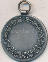 ~1930. Korcsolyázó jelzett Ag érem, szign.: S.G.A. (Scheid Ezüstáru és Éremgyár) (12.17g/0.800/30mm)...