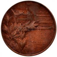 ~1930. "Magyar Athletikai Club" Br emlékérem (28mm) T:2,2-