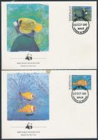 WWF Fishes set 4 FDC WWF Halak sor 4 FDC-n