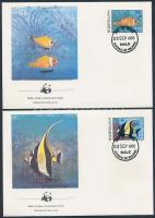 WWF Fishes set 4 FDC WWF Halak sor 4 FDC-n