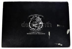 Libéria 2001. 10$ "Szabadság pillanatai" multicolor emlékpénz sorozat 24db-ja eredeti dísz...