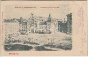 Budapest IX. Központi Vásárcsarnok, villamos, Divald