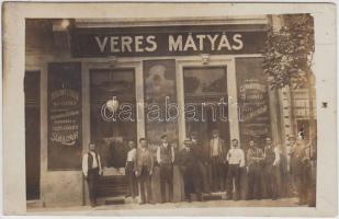 Kolozsvár, Veres Mátyás katonai egyenruházati intézete / military uniform shop