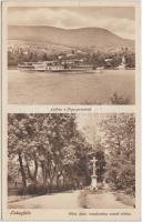 Leányfalu, gőzhajó, sétány (EK)