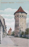 Nagyszeben, Hermannstadt; Harteneckertürme / Harteneck tower