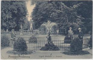 Pozsony, Ligeti díszkert / garden (EK)