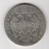 Ausztria/Magyar verdejel 1867B 1Fl Ag T:3+