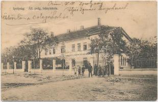 Ipolyság, polgári leányiskola / girl school
