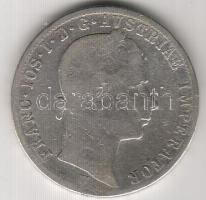 Ausztria 1858V 1Fl Ag T:3/4+