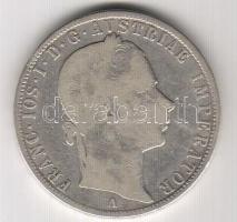 Ausztria 1858A 1Fl Ag T:3/4