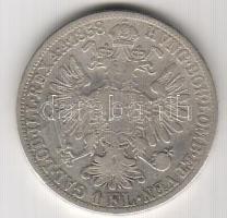 Ausztria 1858A 1Fl Ag T:3/4