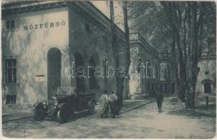 Budapest II. Szent Lukács gyógyfürdő, gőzfürdő, automobile (EK)