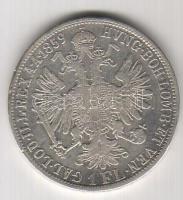 Ausztria 1859A 1Fl Ag T:3+