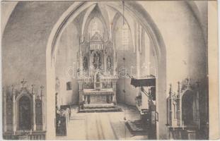 Tövis, Római katolikus Hunyadi templom, belső / Roman catholic church, interior (EK)