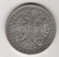 Ausztria 1859A 1Fl Ag T:3+