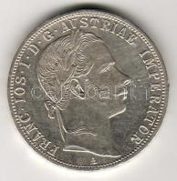 Ausztria 1860A 1Fl Ag T:2-