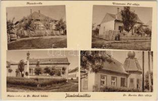 Jászárokszállás, Nemoda, Weiszmann Pál és Dr. Bordás Béla villája, Dr. Barok lakása, Mária szobor (EK)