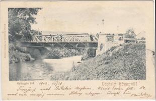 Kőszeg, Gyöngyös híd, kiadja Nussbaum N. Ferencz (EK)