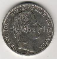 Ausztria 1864A 1Fl Ag T:3+