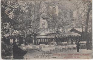 Budapest II. Szent Lukács fürdő, étterem (fl)