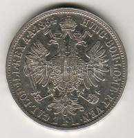 Ausztria 1864A 1Fl Ag T:3+