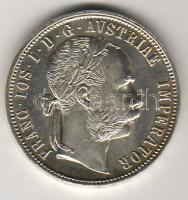 Ausztria 1876 1Fl Ag T:1/2