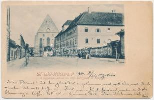 Kolozsvár, Belfarkas-utcai evangélikus református kollégium és templom / Calvinist church and school (fa)