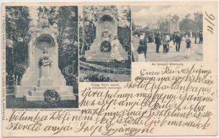 Cece, Czecze; Erzsébet királyné emlékszobrának leleplezése, Csillag Teréz szava a szobornál, ünneplők