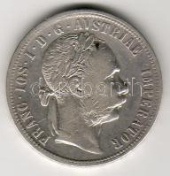 Ausztria 1877 1Fl Ag T:3