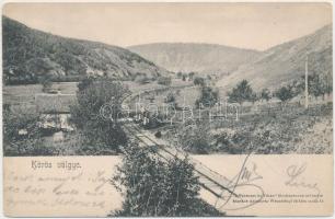 Körös-völgye / valley, railroad