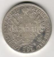 Ausztria 1878 1Fl Ag T:3