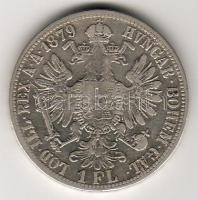 Ausztria 1879 1Fl Ag T:3+