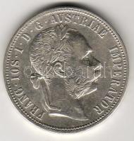 Ausztria 1879 1Fl Ag T:3k