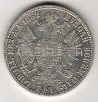 Ausztria 1882 1Fl Ag T:3+