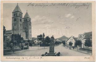 Badacsonytomaj, Fő tér, templom, üzlet