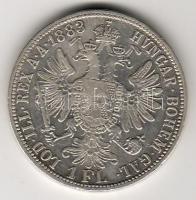 Ausztria 1883 1Fl Ag T:3+