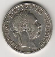 Ausztria 1884 1Fl Ag T:3+