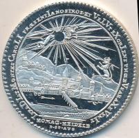 NSZK 1978. "1746 - Schaugulden Heidelberg" ezüst replika eredeti tokban és tanúsítvánnyal ...