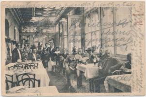 Kolozsvár, Rácz étterem, belső, kiadja Zetán Péter / restaurant, interior (EK)