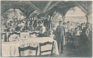 Kolozsvár, Rápolti József Erzsébet mulatója, belső / restaurant, interior (EK)