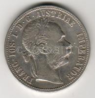 Ausztria 1885 1Fl Ag T:3+