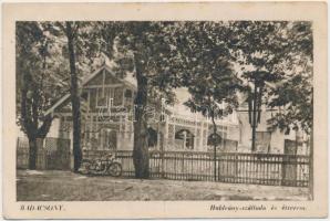 Badacsony, Hableány és Neptun szálloda és étterem, motorkerékpár (EK)