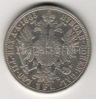 Ausztria 1885 1Fl Ag T:3+