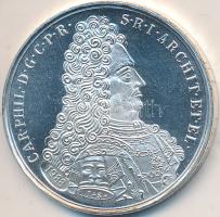 NSZK 1988. "1719 - Düsseldorfer Schautaler" ezüst replika eredeti tokban és tanúsítvánnyal (11.2g/0.500/30.1mm) T:PP GFR 1988. "1719 - Düsseldorfer Schautaler" silver replica in box with certificate (11.2g/0.500/30.1mm) C:PP