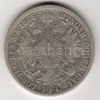 Ausztria 1885 1Fl Ag T:3