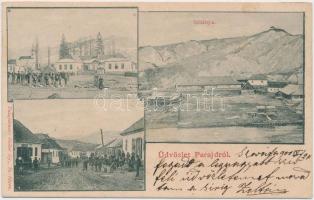 Parajd, Sóbánya, Fő tér / salt mine, square (Rb)